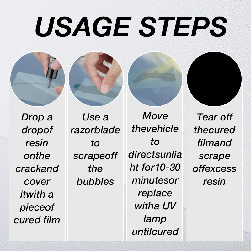 🔥2025 Hot Sale🔥Car Scratch Repair Adhesive for Glass
